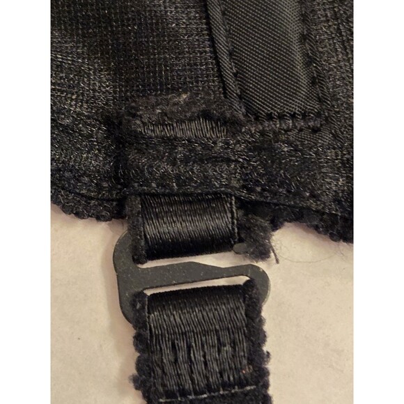 Vintage Carnival Black Bustier Corset 36C | Made in USA | All 4 Garter Straps - Picture 7 of 15